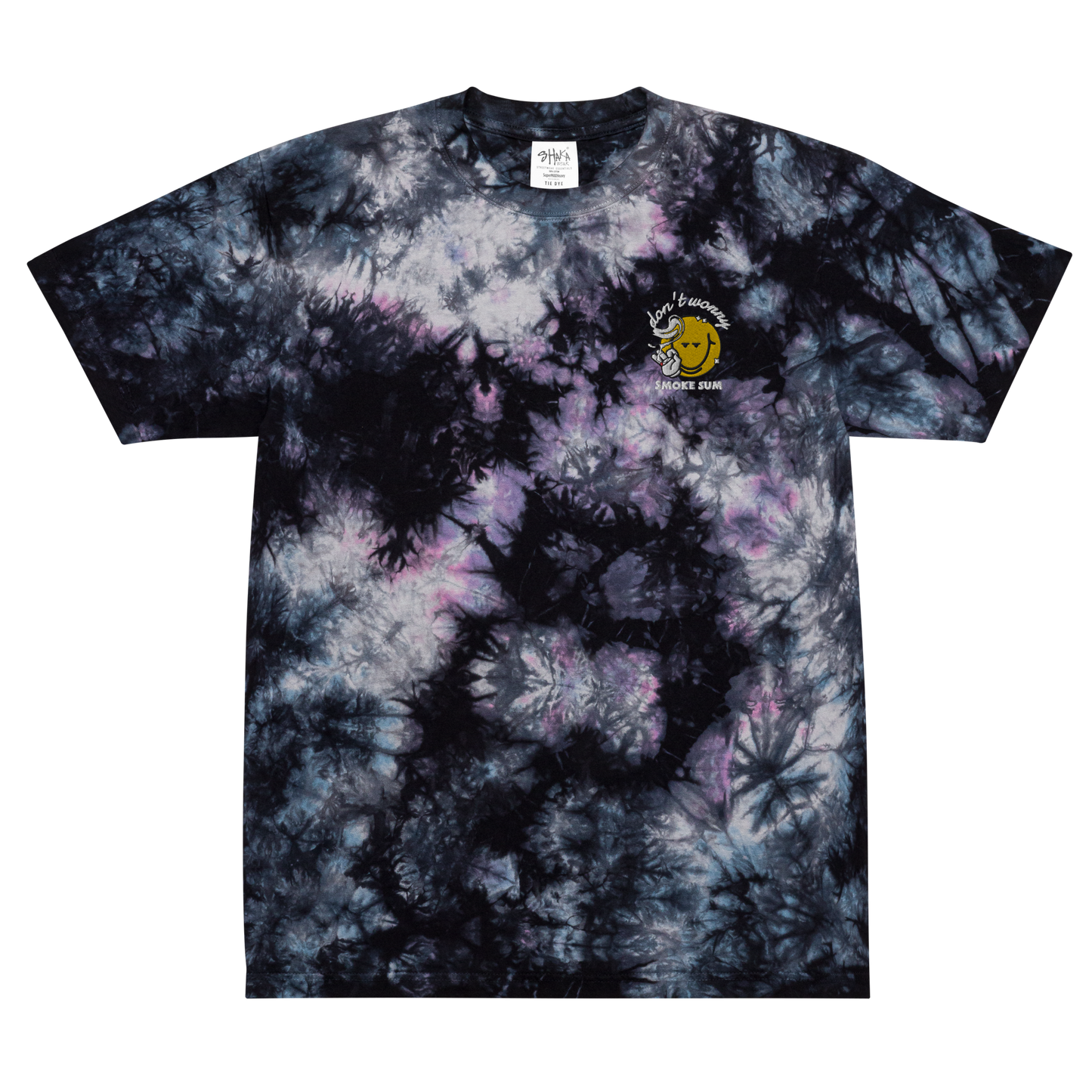 Smoke Sum Oversized tie-dye t-shirt